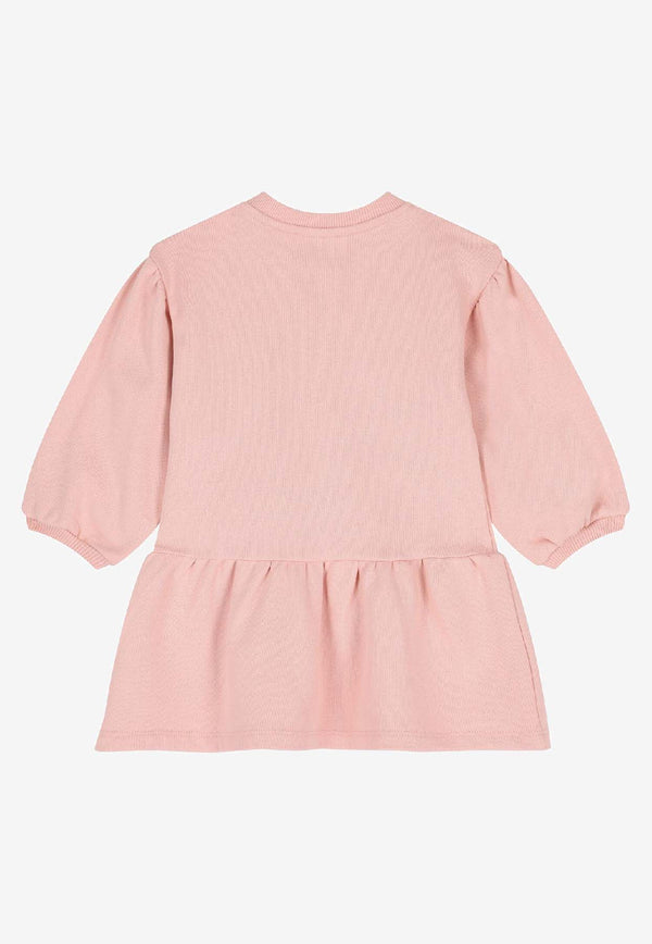 Kenzo Kids Baby Girls Lucky Tiger Dress Pink K61499/47H_PINK