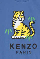 Kenzo Kids Baby Boys Tiger Print Track Suit Light Blue K61502/780_LIGHT BLUE