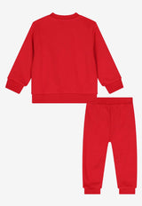 Kenzo Kids Baby Boys Tiger Print Track Suit Red K61502/968_RED
