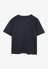 Kenzo Kids Boys Tiger Print T-shirt Navy K61505/845_NAVY