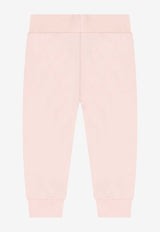 Kenzo Kids Baby Girls Logo Print Track Suit Pink K61513/46M_PINK