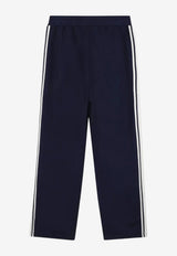 Kenzo Kids Boys Tiger Logo Print Track Pants Navy K61692/84N_DARK BLUE