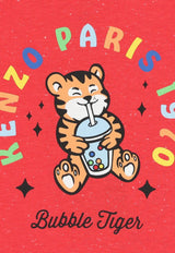 Kenzo Kids Baby Boys Bubble Tiger T-shirt Red K61715/976_RED