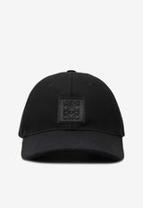 Loewe Anagram Patch Baseball Cap Black K820AA2X01CO/P_LOEW-1100