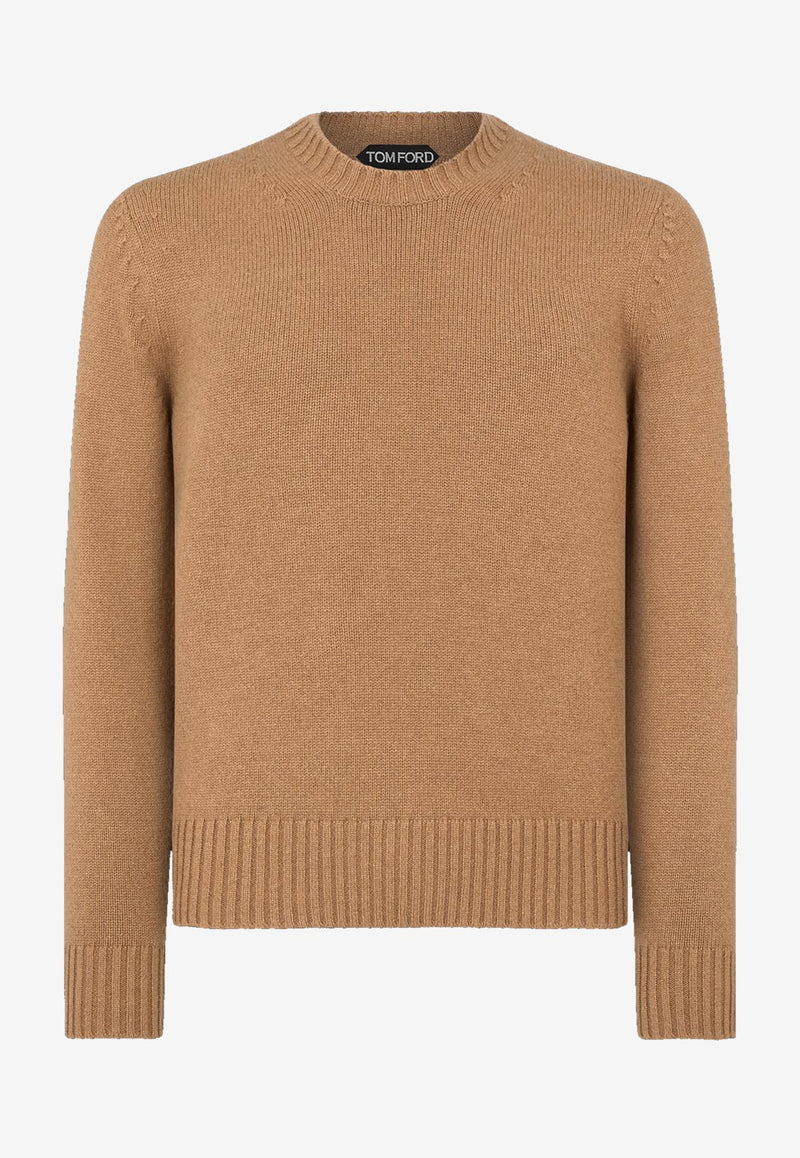 Tom Ford Cashmere Knitted Sweater Toffee KCL048-YMK064 JB700