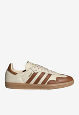 Adidas Samba OG Leather Low-Top Sneakers Beige KJ0996_WHITE