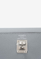 Kelly 25 Sellier in Gris Pantin Epsom with Palladium Hardware