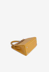 Kelly 25 in Natural Sable Togo Leather with Palladium Hardware