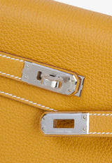 Kelly 25 in Natural Sable Togo Leather with Palladium Hardware