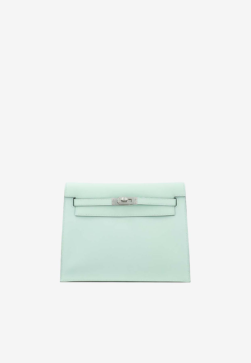 Kelly Danse in Vert Peppermint Swift with Palladium Hardware