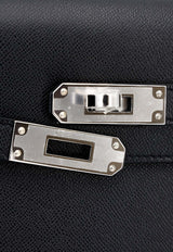 Kelly Elan in Black Madame Leather with Palladium Hardware