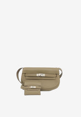 Kelly Moove in Etoupe Swift Leather with Palladium Hardware