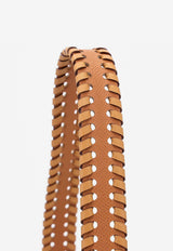 Kelly To Go Tressage Wallet in Gold and Sesame Epsom with Palladium Hardware