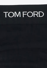 Tom Ford Logo Waistband Thong Black KNJ009_JEX011_LB999