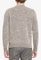 Barena Venezia Mareselo Bisto Knitted Wool Sweater Beige KNU5294-0510-238