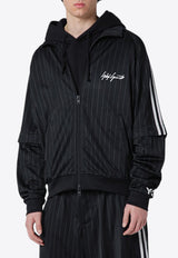 Y-3 Convertible Striped Basketball Track Jacket Black KQ9719PL/S_ADIDY-BC