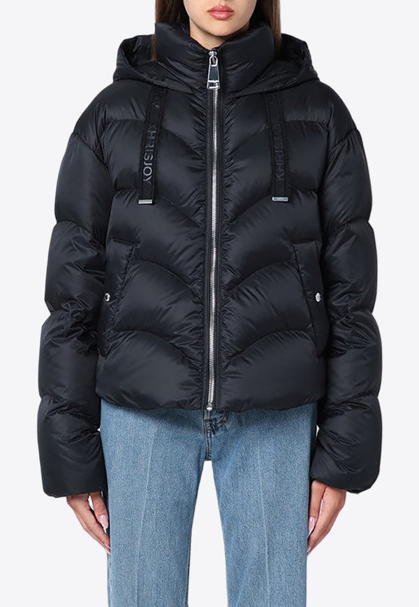 KHRISJOY Khris Iconic Quilted Down Jacket Black KWF24R0661NY0003/P_KHRIS-BLK001