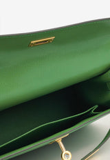 Hermès Kelly 25 in Bambou Chevre Chamkila Leather with Gold Hardware