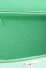 Hermès Kelly 25 Sellier in Vert Comics Epsom Leather with Palladium Hardware