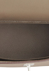 Hermès Kelly 25 in Etoupe Togo Leather with Palladium Hardware