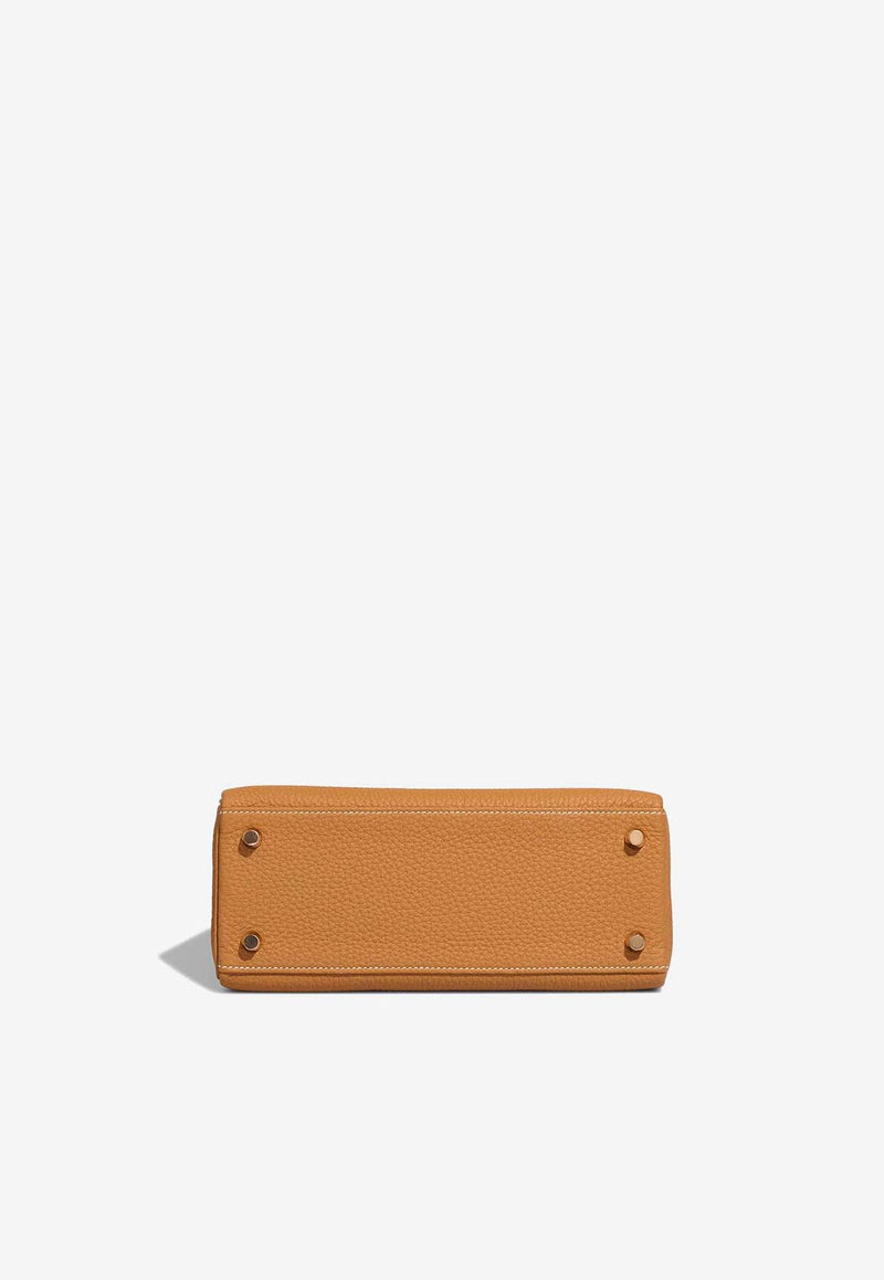 Hermès Kelly 25 in Sable Naturel Togo Leather with Gold Hardware