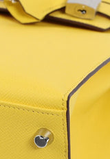 Hermès Kelly 28 in Jaune De Naples Epsom Leather with Palladium Hardware