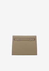 Hermès Kelly Danse in Beige Marfa Swift Leather with Palladium Hardware