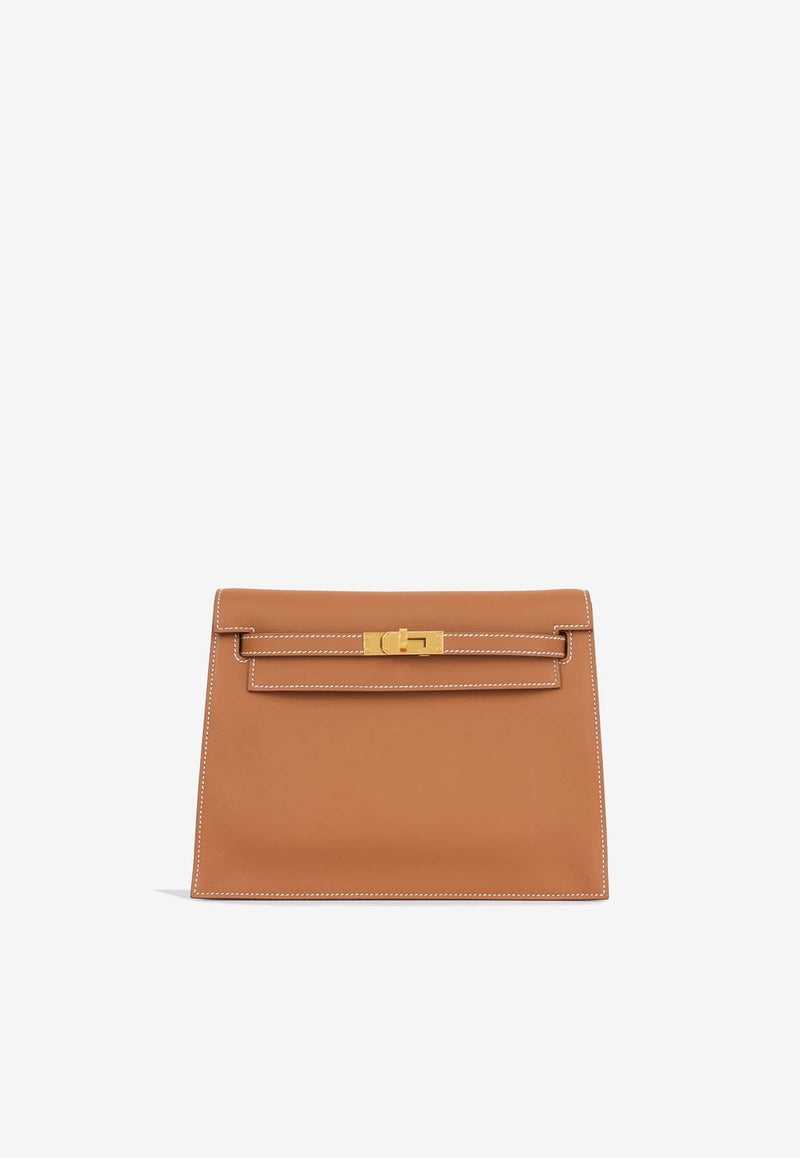 Hermès Kelly Danse in Gold Swift Leather with Gold Hardware