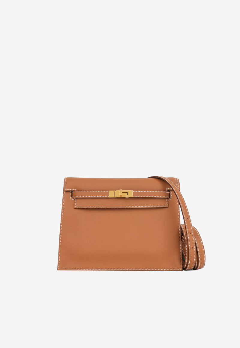 Hermès Kelly Danse in Gold Swift Leather with Gold Hardware