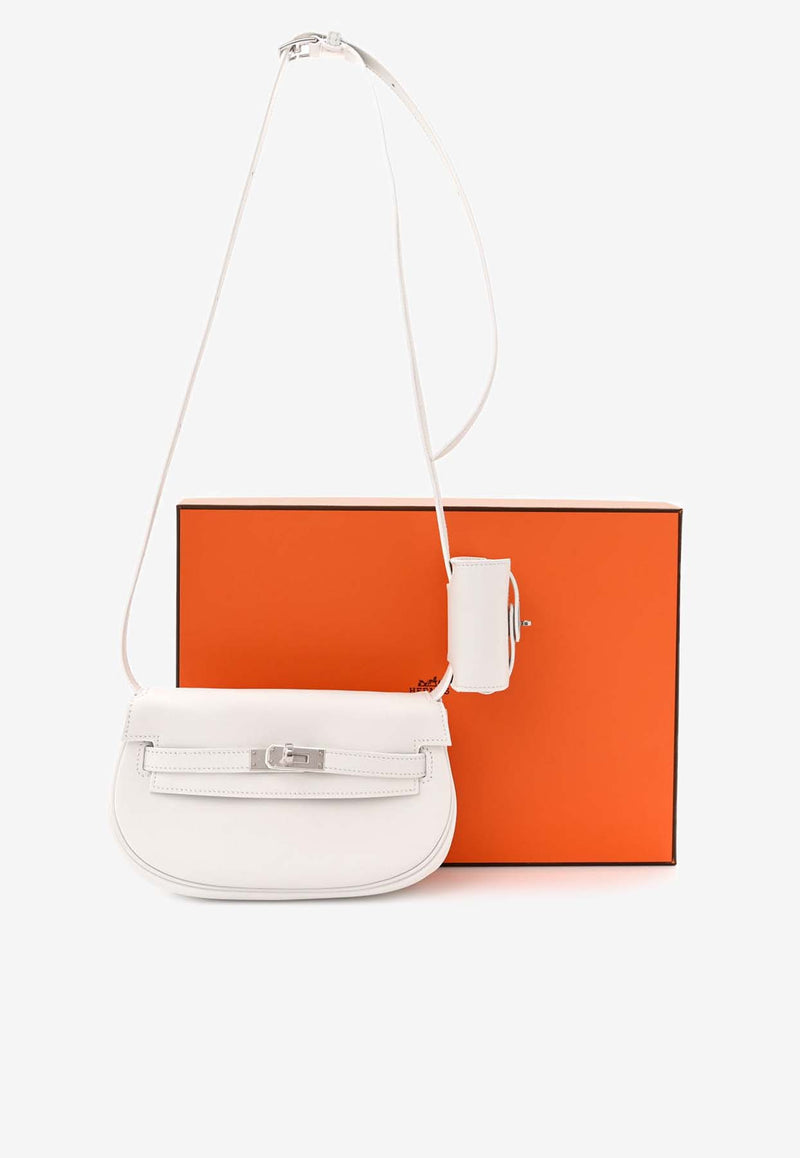 Hermès Kelly Moove in New White Swift Leather with Palladium Hardware