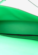 Hermès Kelly Moove in Vert Comic Swift Leather with Palladium Hardware