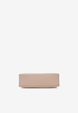Hermès Kelly Pochette Clutch Bag in Rose Eglantine Swift with Palladium Hardware