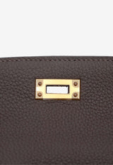 Kelly 25 in Bai Brun Togo Leather with Gold Hardware