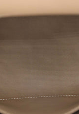 Kelly 25 in Etoupe Swift Leather with Palladium Hardware