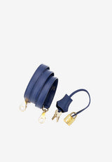 Kelly 28 in Bleu Saphir Epsom Leather with Gold Hardware