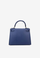 Kelly 28 in Bleu Saphir Epsom Leather with Gold Hardware