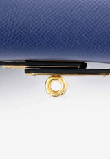Kelly 28 in Bleu Saphir Epsom Leather with Gold Hardware