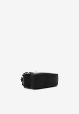 Kelly Jump Backpack in Black Swift Leather with Gold Hardware