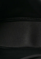 Kelly Jump Backpack in Black Swift Leather with Gold Hardware