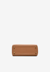Kelly Retourne 25 in Gold Togo with Gold Hardware
