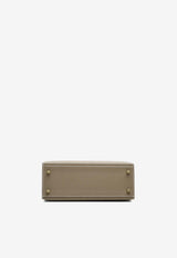 Kelly 25 Sellier in Etoupe Epsom with Gold Hardware