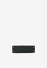 Mini Kelly HSS 20 Verso in Black Epsom with Gold Hardware