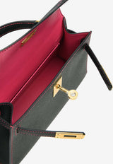 Mini Kelly HSS 20 Verso in Black Epsom with Gold Hardware