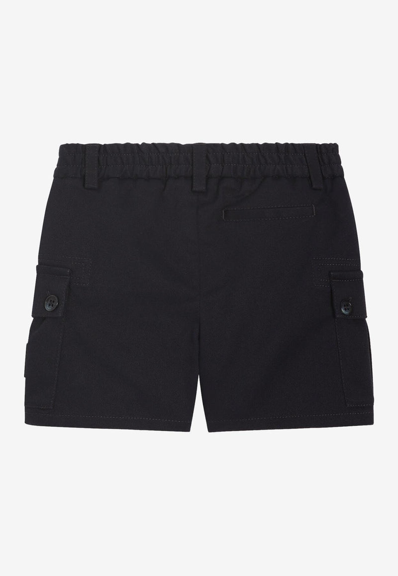 Dolce & Gabbana Kids Baby Boys Logo Shorts L13Q73 FUFL3 B3681 Blue