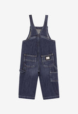 Dolce & Gabbana Kids Baby Boys Denim Dungarees Denim L15P26 LDD77 S9000