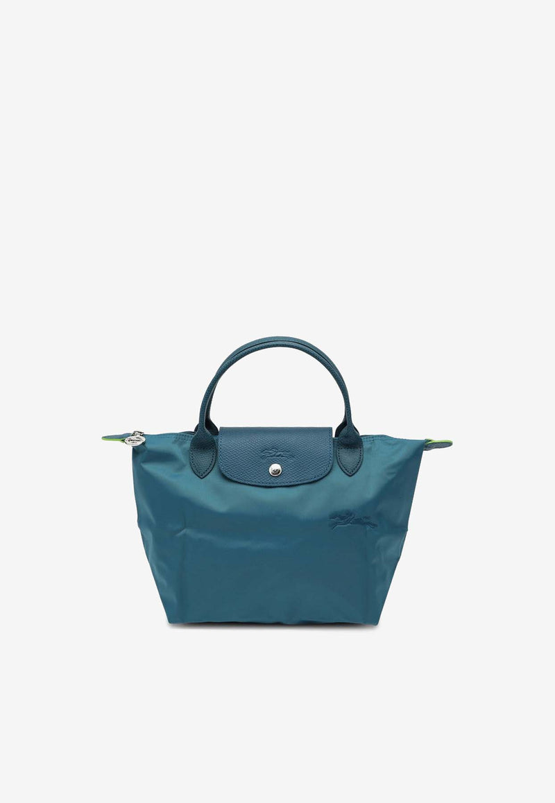 Longchamp Small Le Pliage Tote Bag Teal L1621919/P_LONG-P89