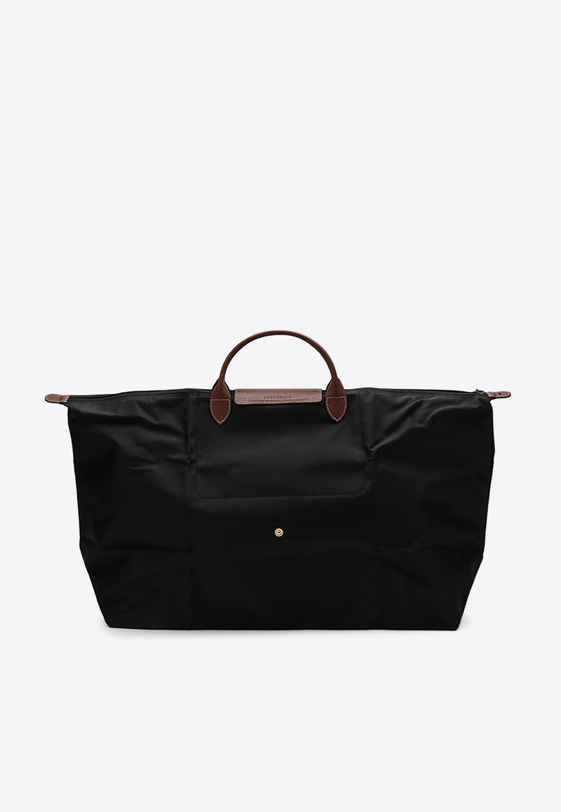 Longchamp Medium Le Pliage Travel Tote Bag Black L1625089/O_LONG-001