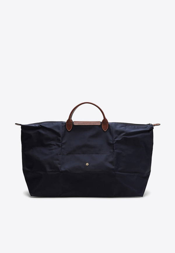 Longchamp Medium Le Pliage Travel Tote Bag Navy L1625089/O_LONG-P68