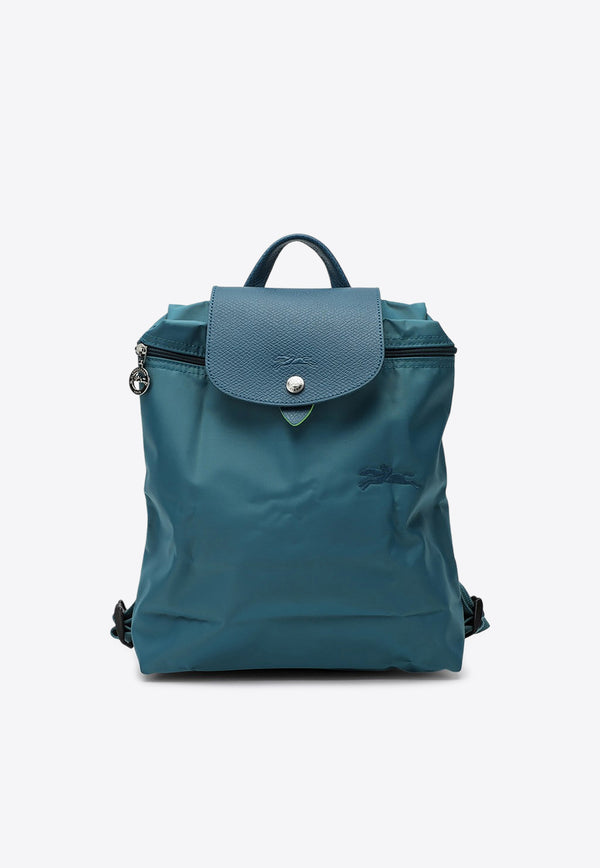 Longchamp Medium Le Pliage Backpack Teal L1699919/P_LONG-P89