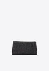 Tom Ford Lamé Leather-Trimmed Clutch L1736-TSY048X 1N001